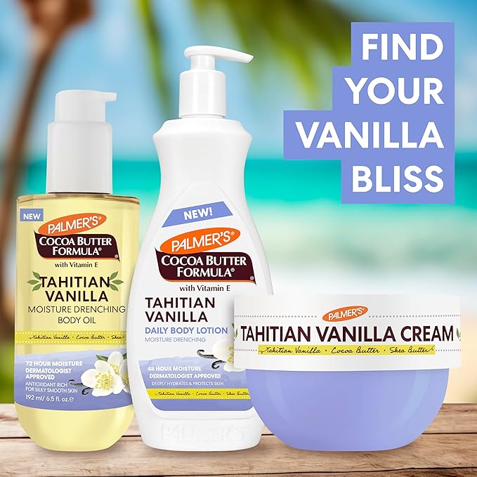 Palmer's Tahitian Vanilla Body Oil, Cocoa Butter Formula (6.5 Fl Oz)