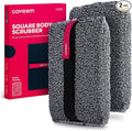 Exfoliating Body Scrubber, Rough Exfoliation Body Exfoliator Sponge for Remove Dead Skin, Body Exfoliating Sponges, Bath and Body Exfoliate Buffer, Mens and Womens Sponge for Shower (2 Pack)