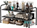 NETEL Adjustable Under Sink Organizers and Storage,Expandable Cabinet Storage Shelf