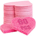 60-Count Compressed Facial Sponges, Makeup Remover Sponge, 100% Natural Cosmetic Spa Sponges for Facial Cleansing, Exfoliating Mask, Face Scrubber