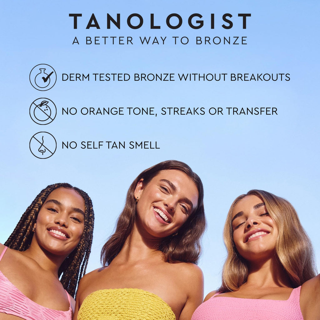 Tanologist Medium Self Tan Water, Clear Tanning Mist, 6.76 Fl Oz