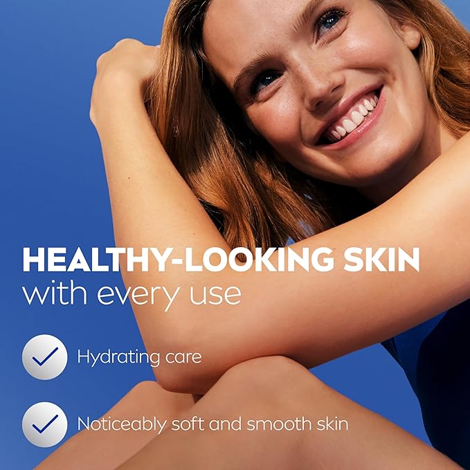 NIVEA Original Moisture Body Lotion with Vitamin E, 16.9 Fl Oz Pump Bottle
