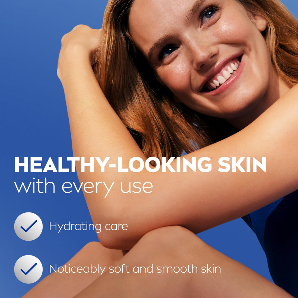 NIVEA Original Moisture Body Lotion with Vitamin E, 16.9 Fl Oz Pump Bottle