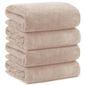 Orighty Bath Towels, Soft Feel Bath Towel, 4 Pack (27'' x 54'')
