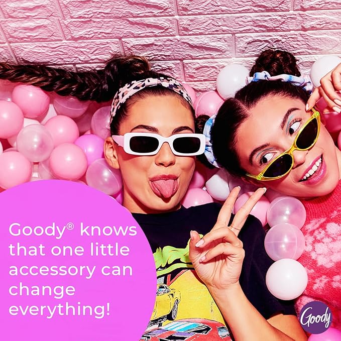 Goody SlideProof Large Claw Clips - 3 Ct, Tortoise Print, Black Matte & Ivory, Secure Grip Hair Styling Accessories for Women & Men, All Hair Types
