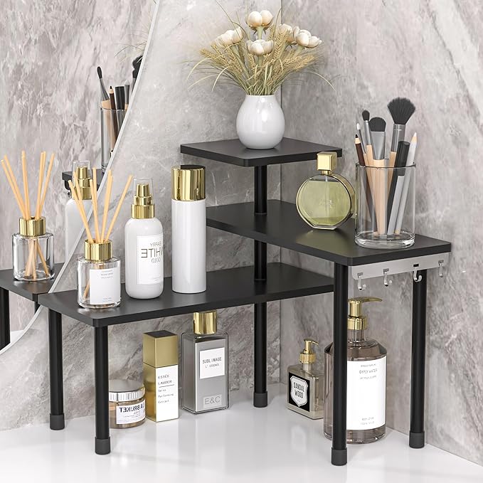 JayRex Kitchen Countertop Organizer 3-Tier Corner Shelf