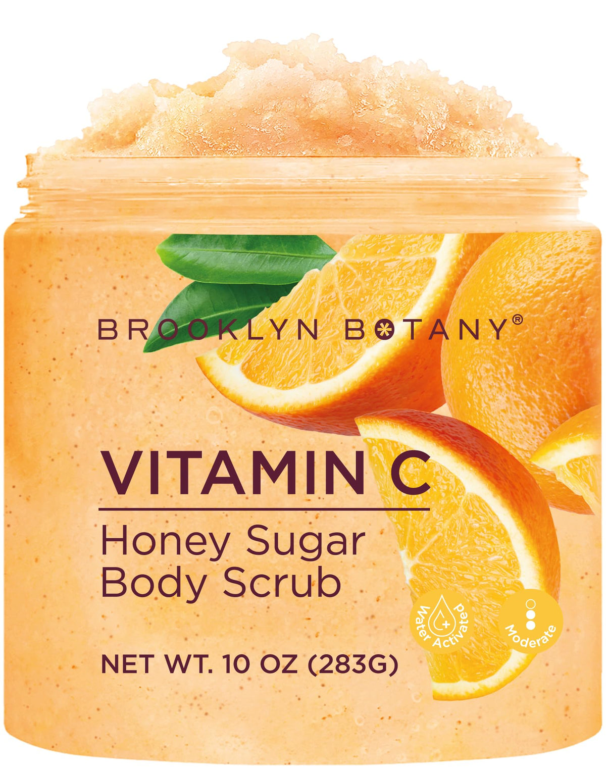 Brooklyn Botany Vitamin C Honey Sugar Scrub - 10 oz