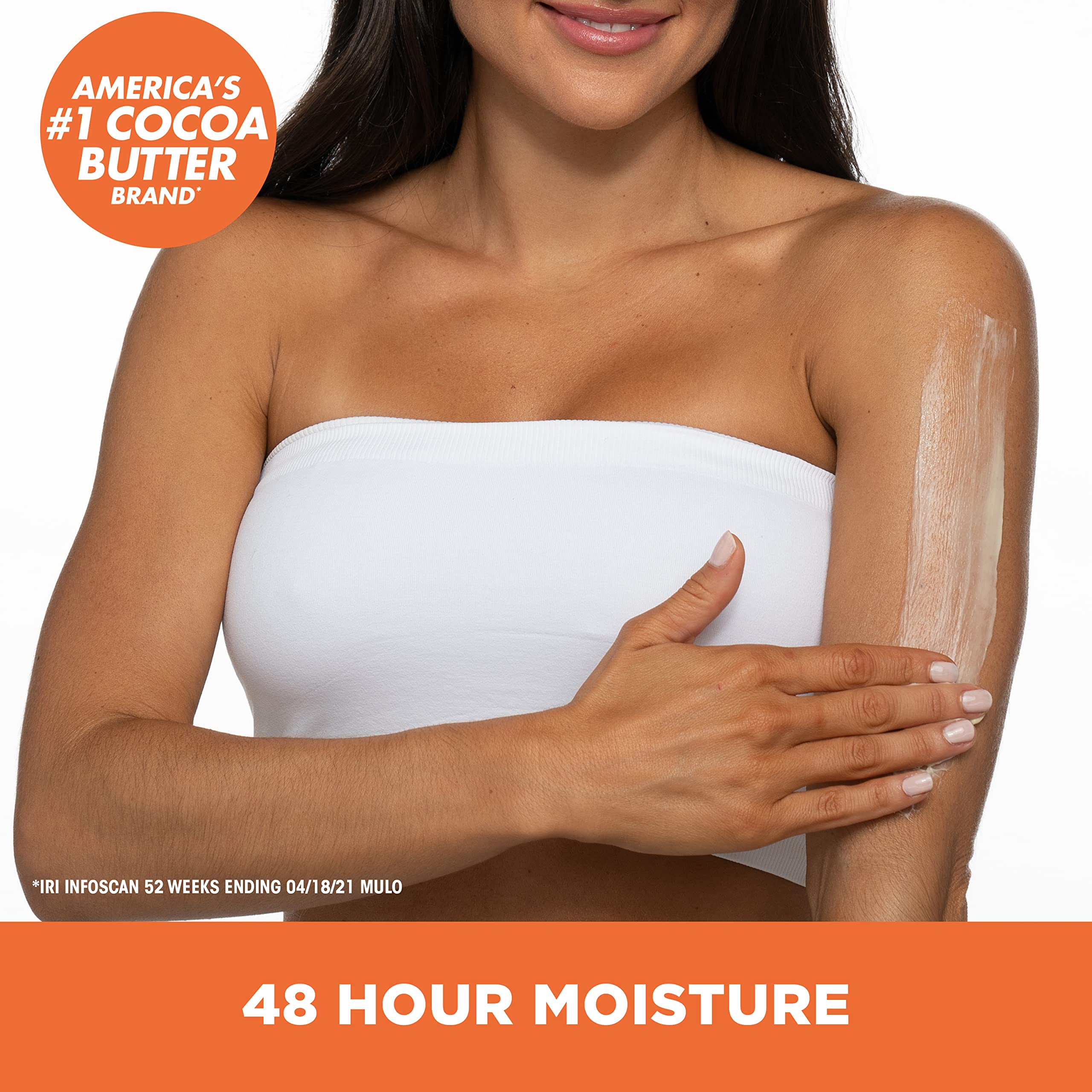 Palmer's Cocoa Butter Formula Daily Skin Therapy Fragrance Free Lotion for Dry Skin, Unscented Body Lotion, Pump Bottle, 13.5 Fl Oz