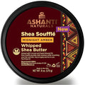 Ashanti Naturals Scented Whipped Shea Butter for Skin | African Body Butter for Women w/Coconut, Almond Oil (Midnight Amber Souffle, 8 oz)