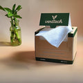 verttech™ Diamond Weave Disposable Face Towels, 50 Count 10"x12" Skin Towel, Ultra Absorbent Facial Cloths, Clean Towels for Face, Makeup Remover Towels