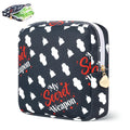 Desing Wish Sanitary Pad Storage Bag Portable Period Bag for Teen Pads/Sanitary Napkins/Small Tampons, Sanitary Napkin Storage Bag First Period Gifts for Teen Girls (Secret Weapon)