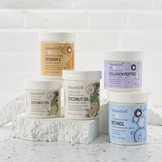 NatureWell Clinical Retinol Rejuvenate & Tone Moisturizing Body Cream