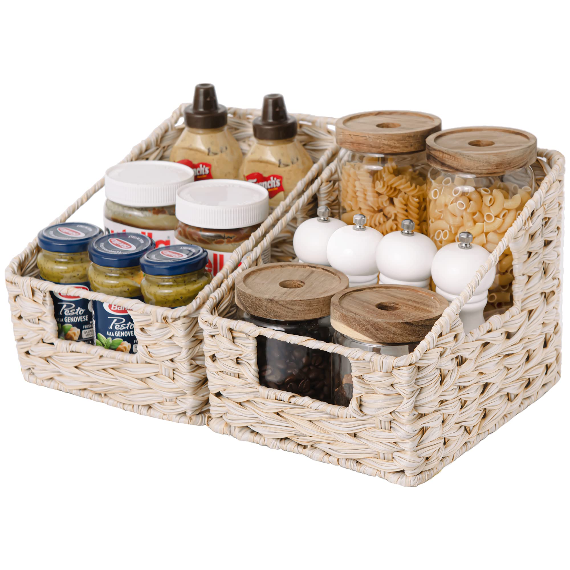 GRANNY SAYS Wicker Baskets for Organizing, Wicker Baskets for Storage