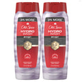 Old Spice Moisturizing Body Wash for Men, Hydro Wash, 2-in-1 Long Lasting Scent & Deep Hydration, 24/7 Shower Fresh, Swagger Scent, 21 oz (Pack of 2)