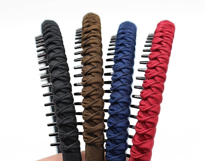 JOBAND Women's hair accessories non slip headband for women hair bands for women's hair Suitable Daily Use,Spa,Parties and Yoga(pack of 4)