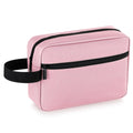 Elviros Travel Toiletry Bag for Women and Men, Lightweight Makeup Bag Hanging Dopp Kit with Compartment Cosmetic Organizer Small Tool Bag Travel Essentials,Gifts for Women(Pink)