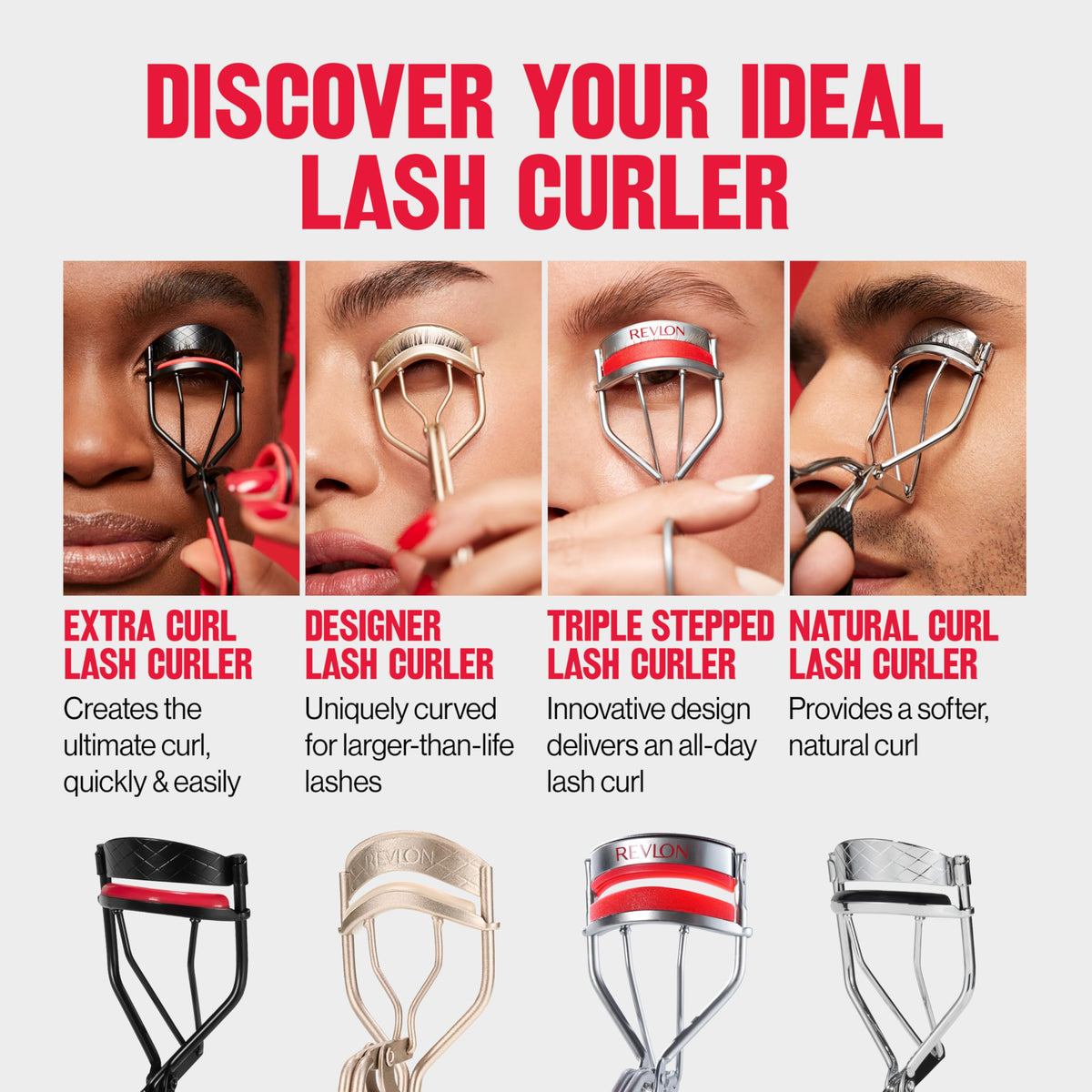 Revlon Designer Series Lash Curler, 1 Count