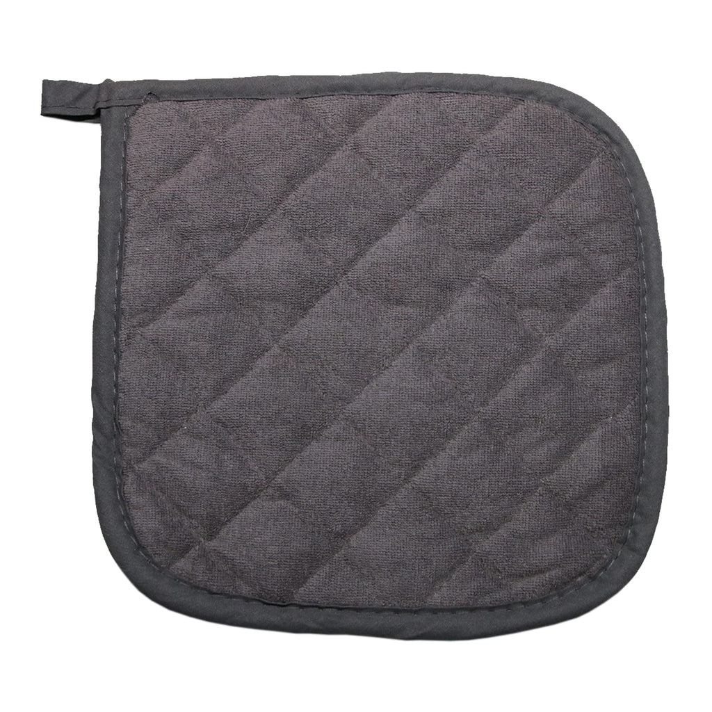 5 PCS Pot Holders for Kitchen, Cotton Potholers with Great Heat Resistance, Hot Pads, Trivets for Cooking and Baking Grey