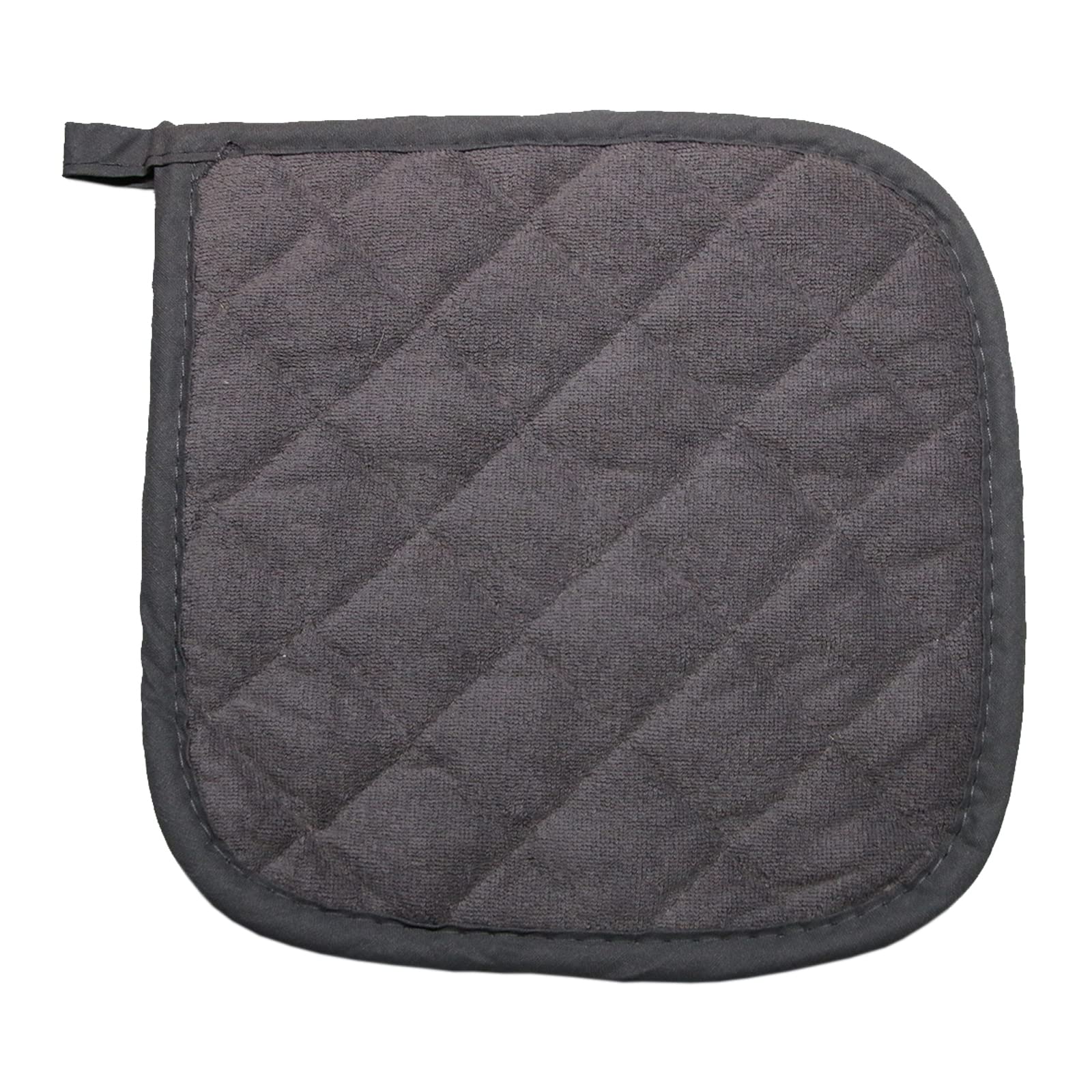 5 PCS Pot Holders for Kitchen, Cotton Potholers with Great Heat Resistance, Hot Pads, Trivets for Cooking and Baking Grey