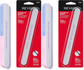 Revlon Nail Buffer, Shape 'N' Buff Nail File & Buffer, Nail Care Tool, All-in-One Shaping & Buffing, Easy to Use (Pack of 2)