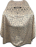 Pelocapa Barber Capes for Men Haircutting Salon Capes with Snaps Stylist Gown Large Waterproof Hairdresser Capes -63”× 56”(Beige)