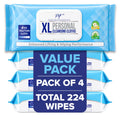 Premium Formulations HIGH TRACTION XL UBER THICK, LARGE, & STRONG Adult Wash Cloths/Adult Wipes VALUE BULK BUY (12 packs x 56 wipes = 672 wipes/case)