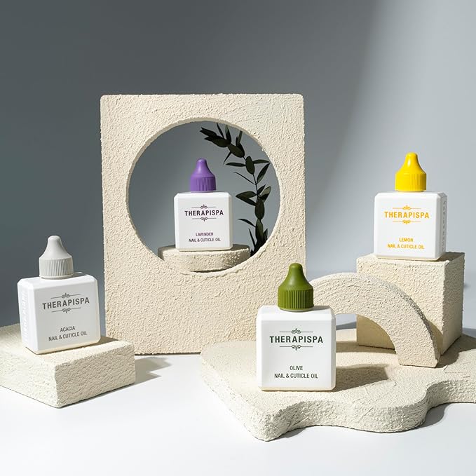 THERAPISPA Nail & Cuticle Oil with Avocado, Jojoba, Biotin & Vitamin E – Nourishes Cuticles, Strengthens Nails & Supports Nail Growth (Lavender, 2.0 fl oz)