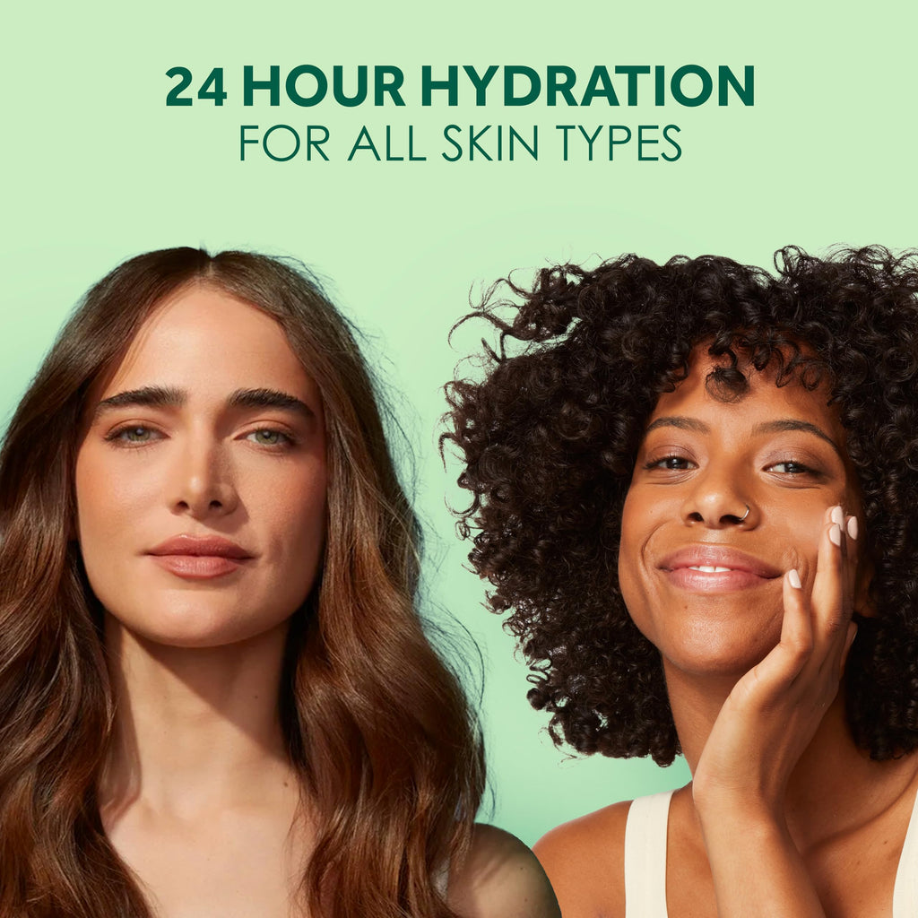 POND’S Fresh Hydration Gel Moisturizer, 24HR Hydrating Face Moisturizer with Aloe Vera Extract, Vitamin E & B3 Niacinamide, Alcohol-Free, Oil-Free, Dermatologist Tested, 3.4 oz