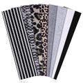 Ztomine 8 Pack Headbands for Women Non Slip - Stylish Sports Hair Bands for Women's Hair - Soft Cotton Cloth Stretchy Headbands for Women for Yoga, Outdoor Exercise Running