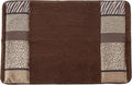 Zahari Home Safari Stripes Animal Bathroom Rug Classic Luxury Leopard Cheetah Zebra Bath Rug Contemporary Decor Beautiful Shower Mat Unique Design Stylish Bathroom Rug Bath Shower Tub Decor