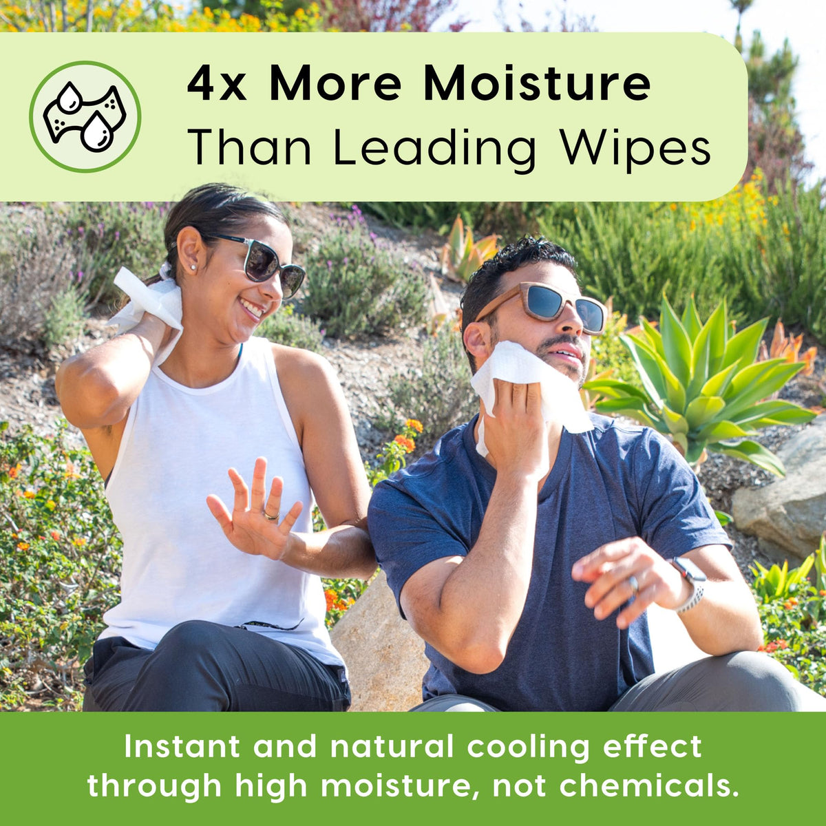 Alcala Deodorizing Body Wipes Individual Shower Wipes - (30 Pack)