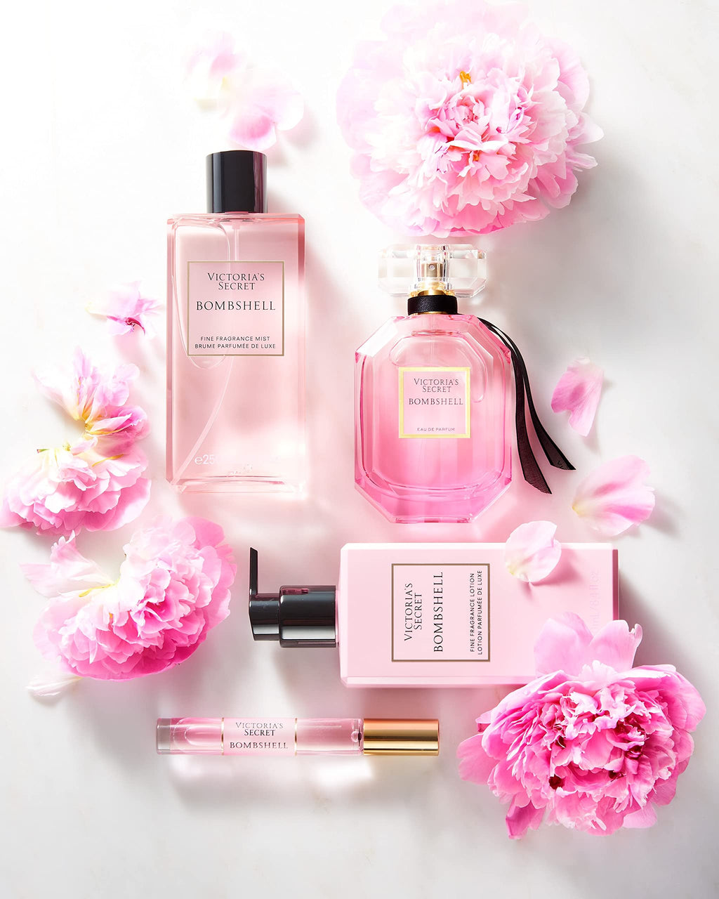 Victoria's Secret Bombshell Fragrance Body Lotion, Notes of Purple Passion Fruit, Shangri-La Peony & Vanilla Orchid (8.4 oz)