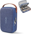 Luxtude Hair Clipper Case, Portable Barber Travel Cases for Trimmers, Guards & Accessories, Fits Wahl, Andis, Hatteker, Oneisal Grooming Tools (Case Only)