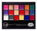J.CAT BEAUTY Freedom Creator Lip Palette with 18 Versatile Shades for Personalized Lip Colours, Shimmery Pigmented Shades for Soft and Bold Looks, Freedom Shimmer