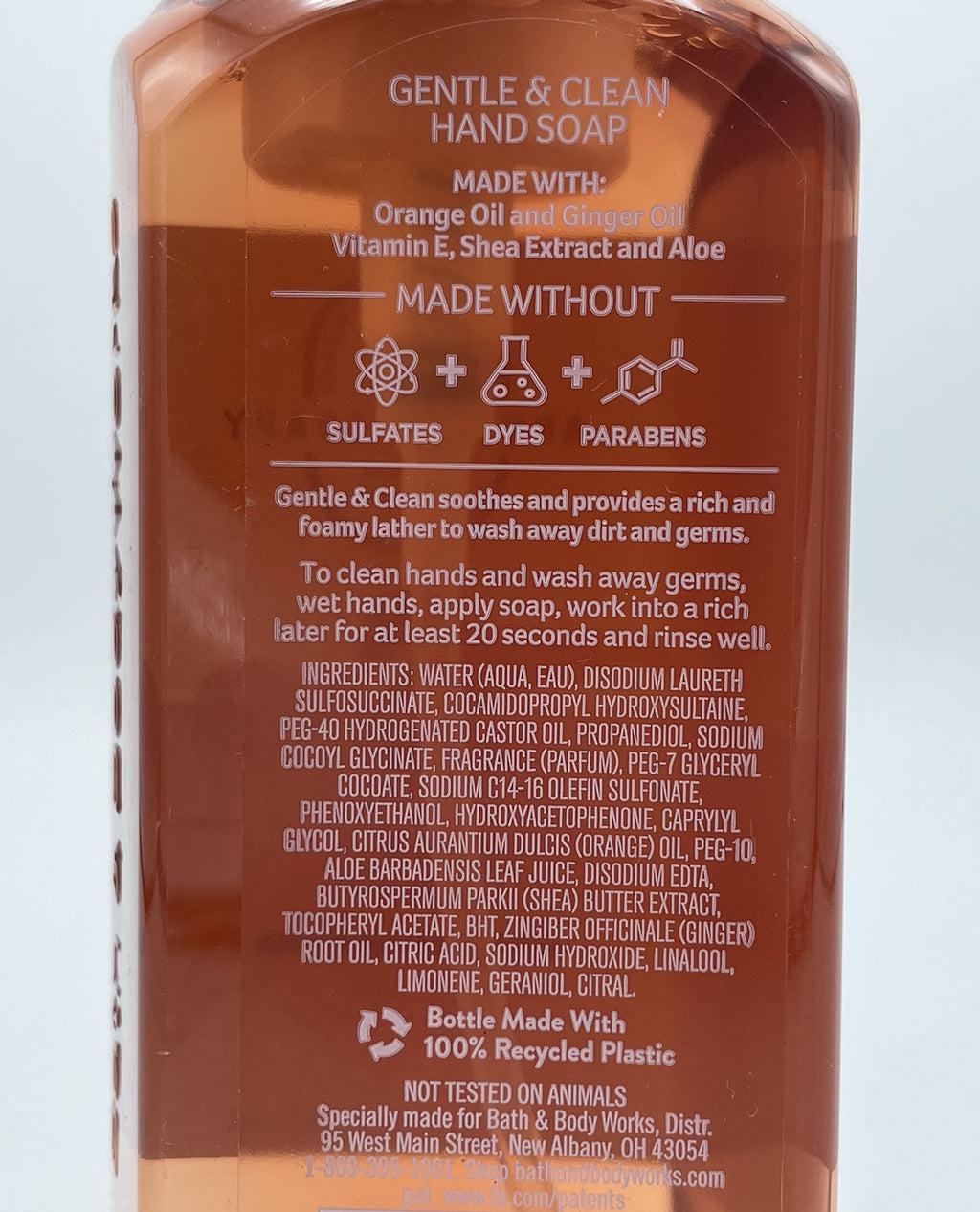 Bath and Body Works Gentle & Clean Foaming Hand Soap, 8.75 fl. oz. (Aromatherapy Orange Ginger, 2-Pack)