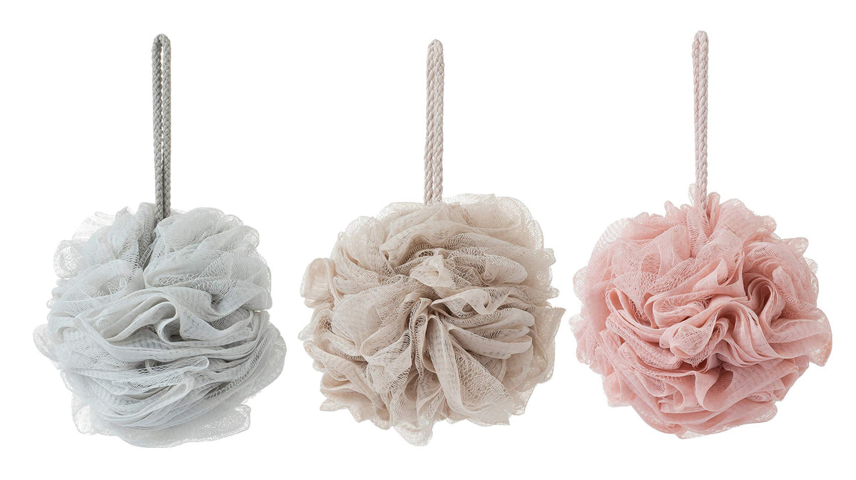 KAKOOI Bath Sponges, Shower Loofah for Body Exfoliation(1 pcs, Gray)