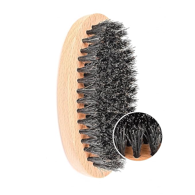 Menesia Beard Brush and Comb set for Men