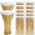 1000 Count 6'' Round-tip Long Cotton Swabs Durable Stem, Lint- Free Gun Cleaning Swabs Pure Cotton Tips for Gun Maintenance, Makeup, Pet Care, Equipmentt