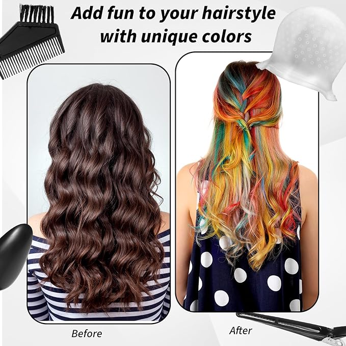 Highlight Cap, Hair Coloring Highlighting Cap, Highlight Caps for Hair Hairs Dye Caping, Reusable Dyeing Tools Frosting Caps for Highlighting Hairs Women Men