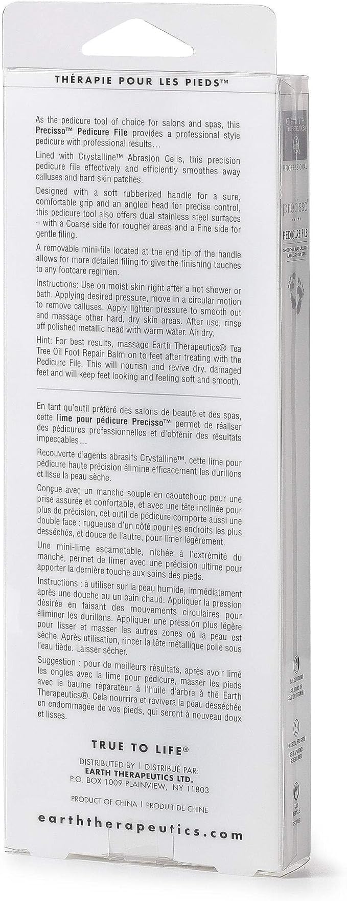 Earth Therapeutics Precisso Pedicure File