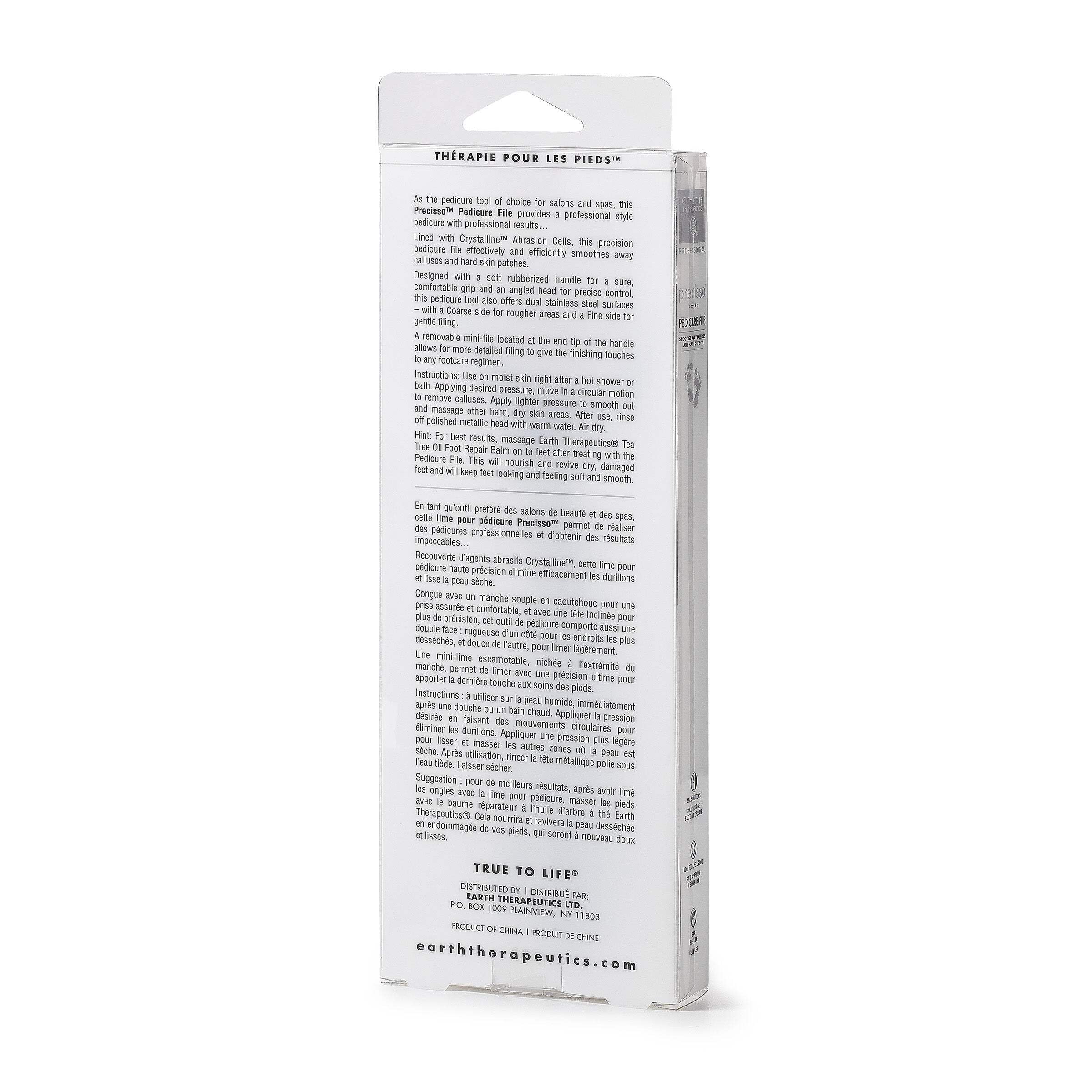Earth Therapeutics Precisso Pedicure File