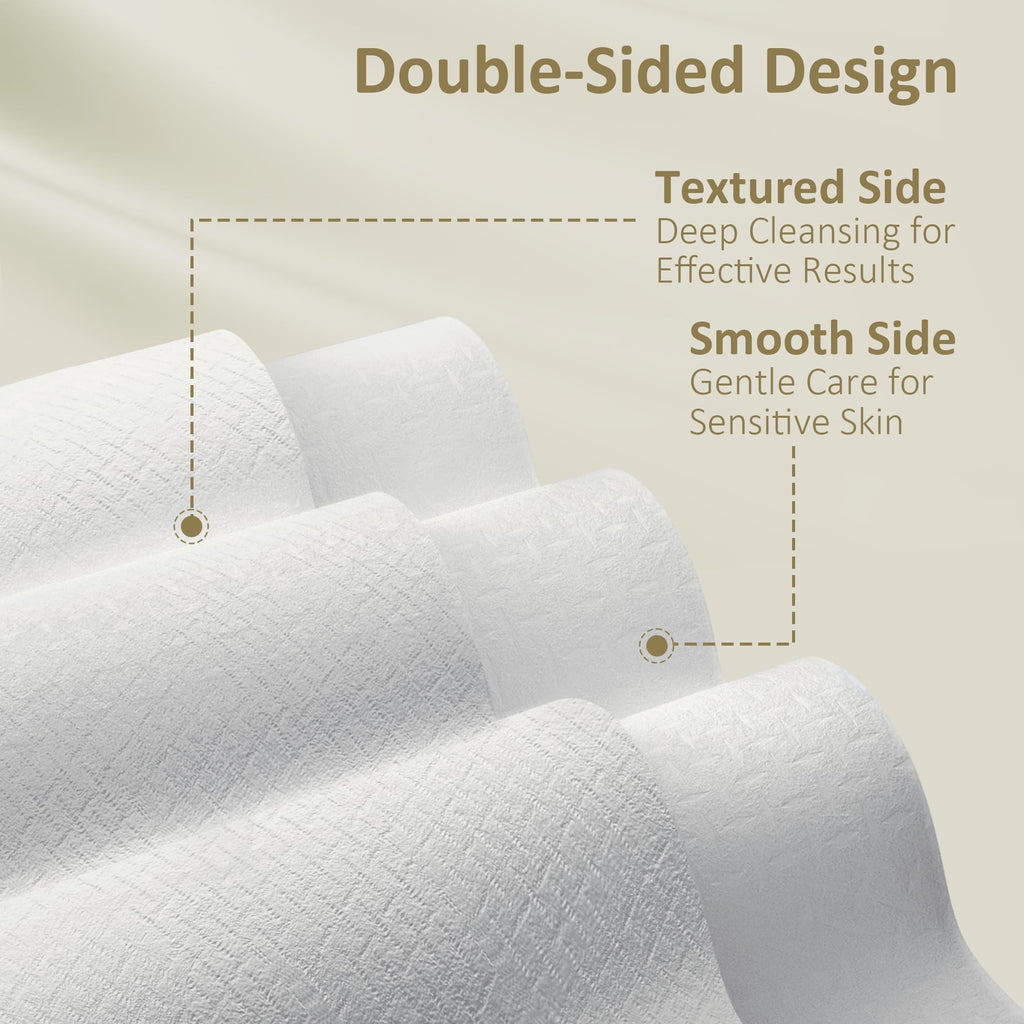 Ourmed Life Disposable Face Towels XL, Ultra Soft & Absorbent, 50 Count