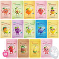 28 Pack Fruit Face Masks Skincare for Kids Girls, Sheet Collagen Face Mask for Women Skin Care, Bulk Hydrating Facial Mask for All Skin Types, Sleepover Party Supplies and Party Spa Gifts for Teens