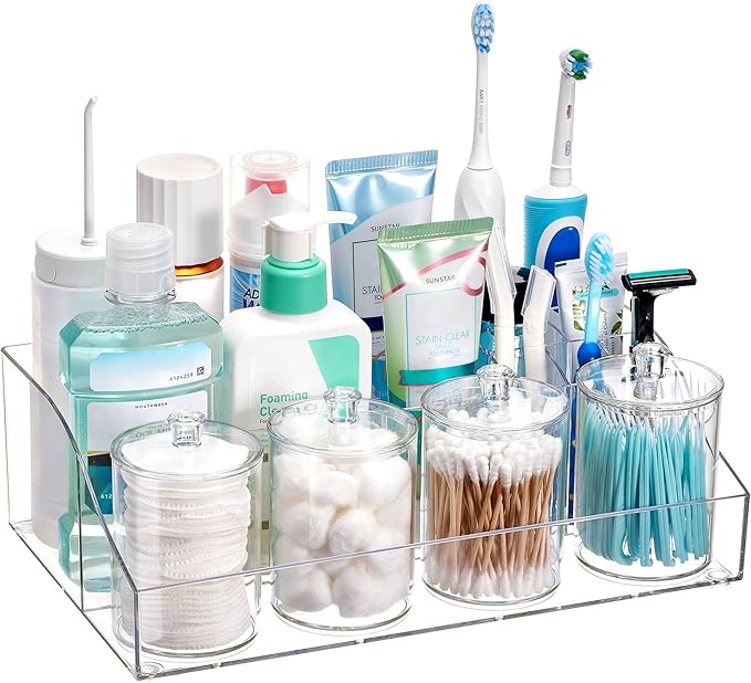 Vtopmart 7 PCS Bathroom Countertop Organizer