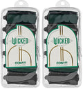 Wicked Elphaba 6PK Satin Rollers - hair rollers - foam rollers - heatless hair curlers - Scunci by Conair (Pack of 2)