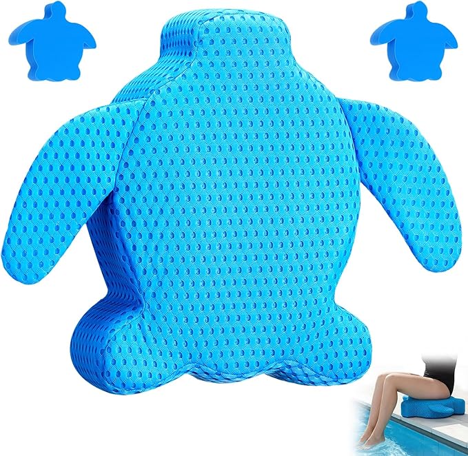 Qinyoung Hot Tub Booster Seat for Adults with Suction Cups and 2 Sponge 15.8x12x5 Inch Weighted Spa 4d Air Mesh Thick Portable Inflatable Hot Tub Booster Seat Indoor Outdoor Quick Dry Bathtub Cushion