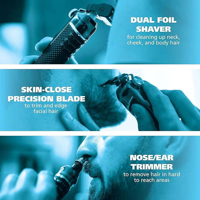 Wahl Pro Series High Visibility Cordless USB Skeleton Style Beard Trimmer