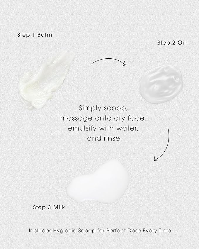 TTLALA Cleansing Balm, Only 8 Ingredients Makeup Remover Balm, Waterproof Eye Make Up Remover with Vitamin E, Gentle and Nourishing, Skin-friendly and Suitable for All Skin Types 2.82 oz