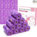 150Pcs Sanitary Napkin Disposal Bags, Luxiv Pink Disposable Sanitary Bag Personal Care Disposal for Tampons Trash Bag, Disposable Mini Bags for Women Privacy Handling Bag Diaper Sack (Purple)