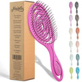 Ninabella Spiral Hairbrush - Detangle Hair Brush - For Brushing Wet or Blow Dry Hair - Detangler Vent Brush